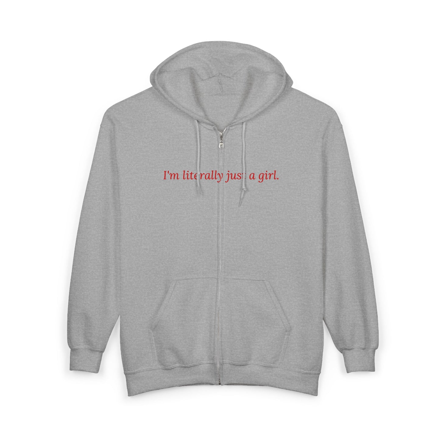 I'm Literally Just a Girl — Cursive | Hoodie
