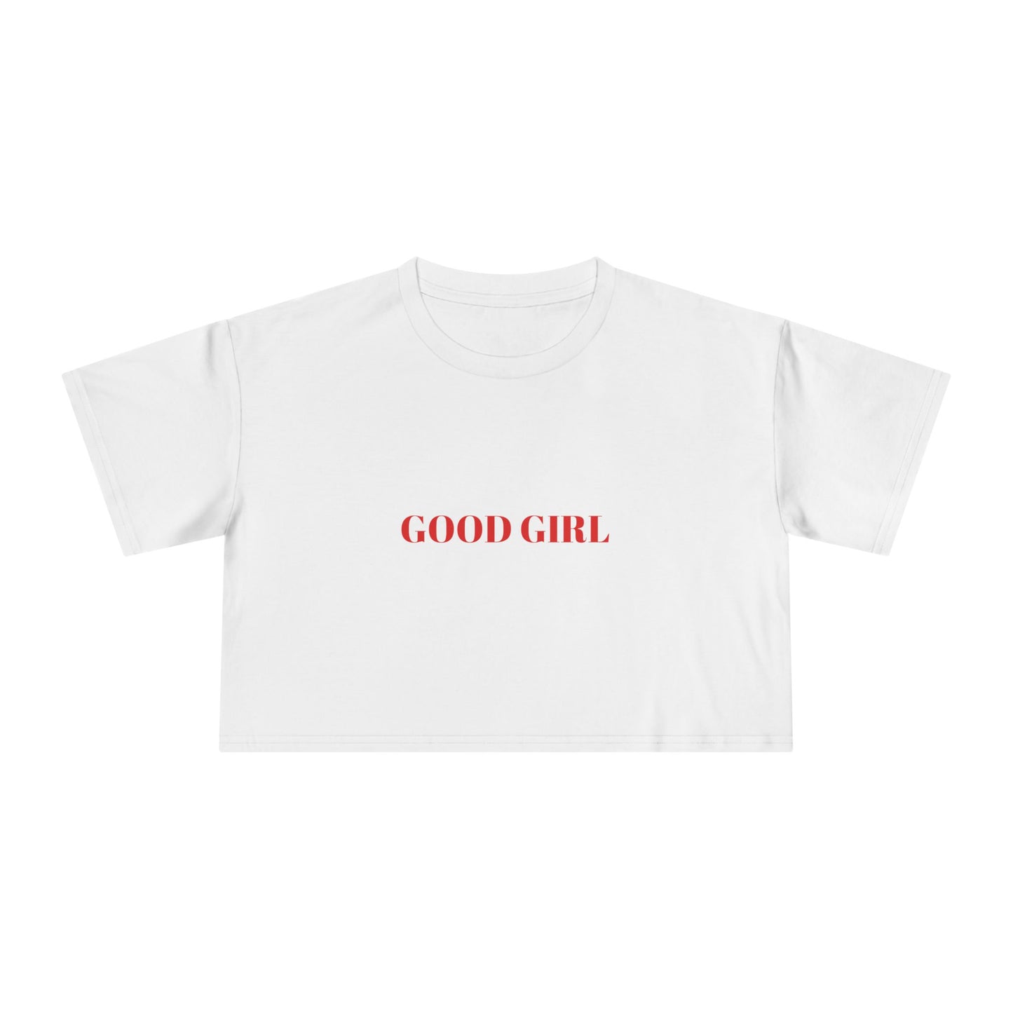 GOOD GIRL — Bold | Crop Tee
