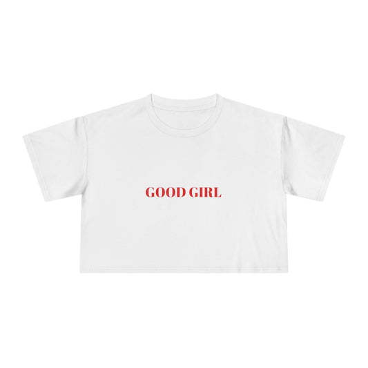 GOOD GIRL — Bold | Crop Tee