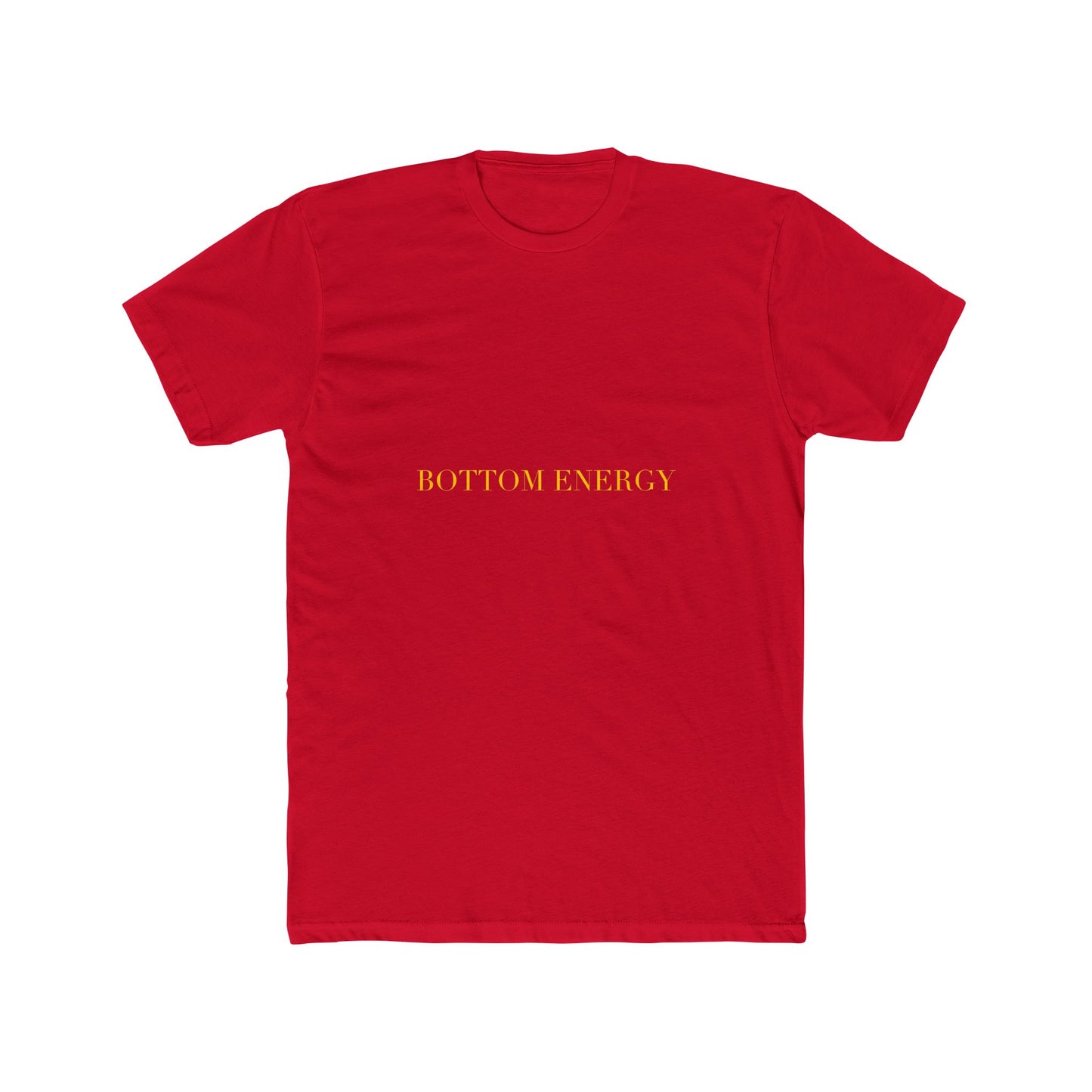 BOTTOM ENERGY — Cursive | Unisex Tee