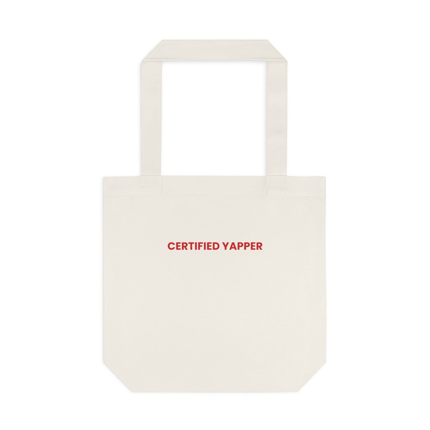 Certified Yapper — Bold | Tote Bag
