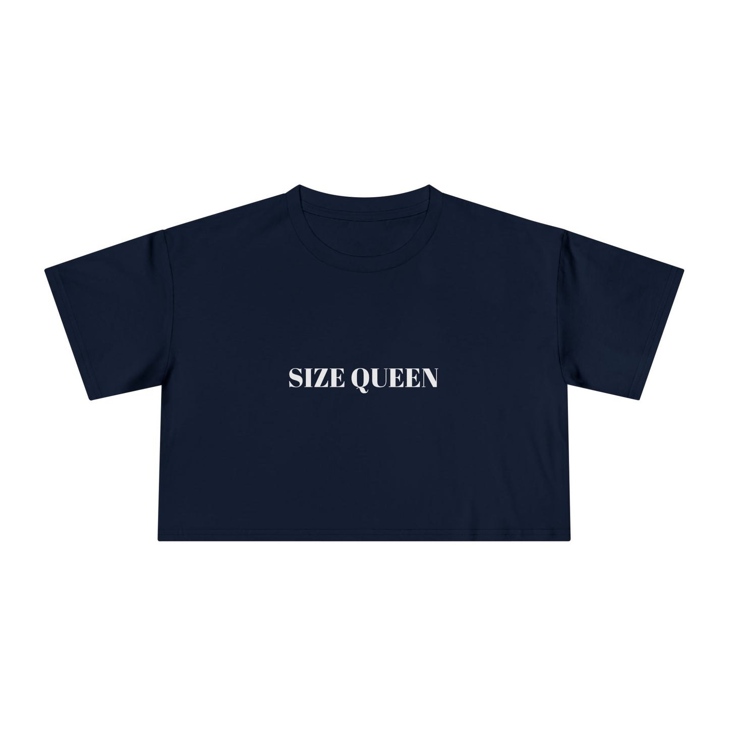 SIZE QUEEN — Bold | Crop Tee