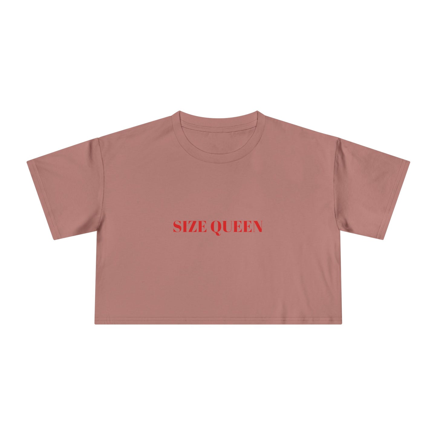SIZE QUEEN — Bold | Crop Tee