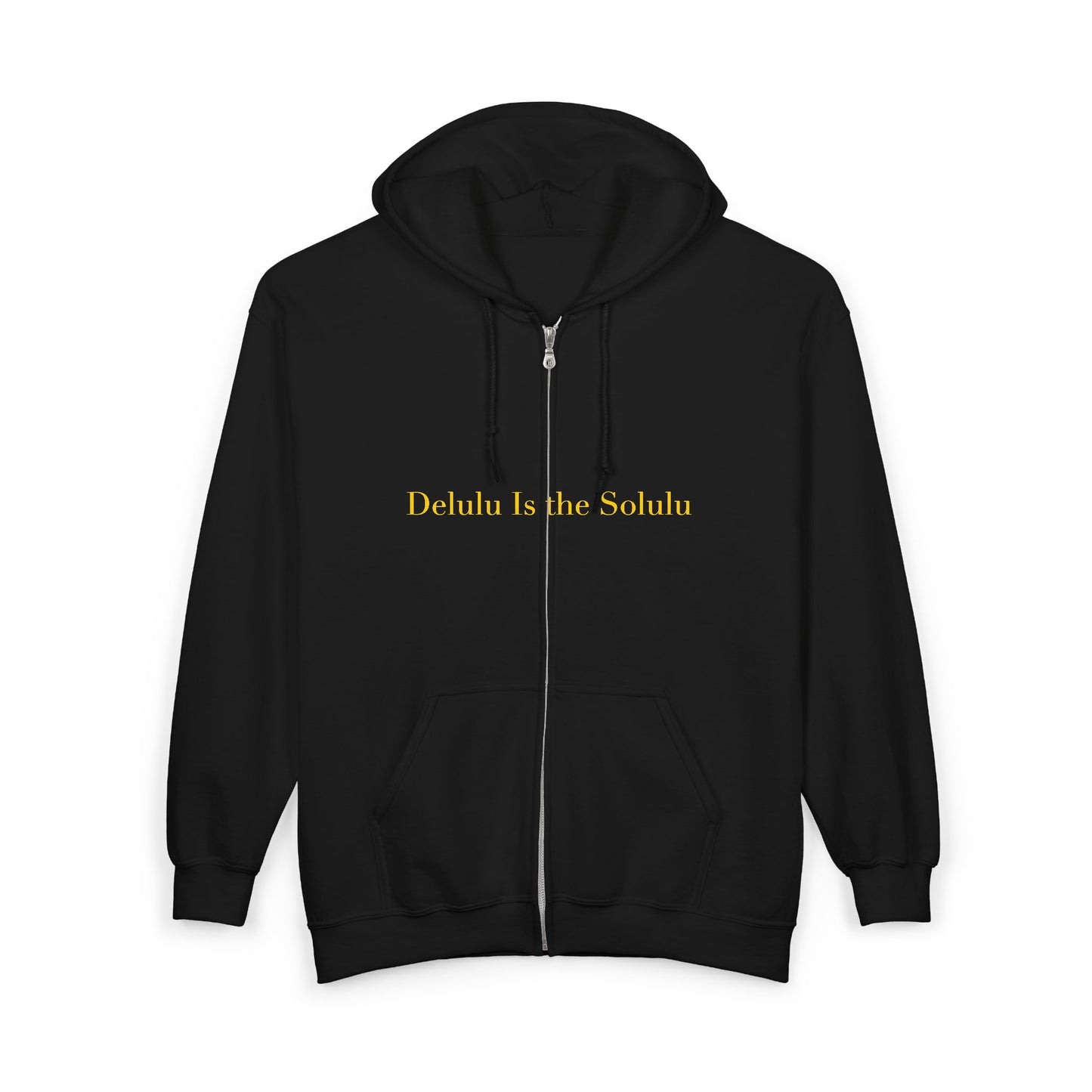 Delulu Is the Solulu — Cursive | Hoodie