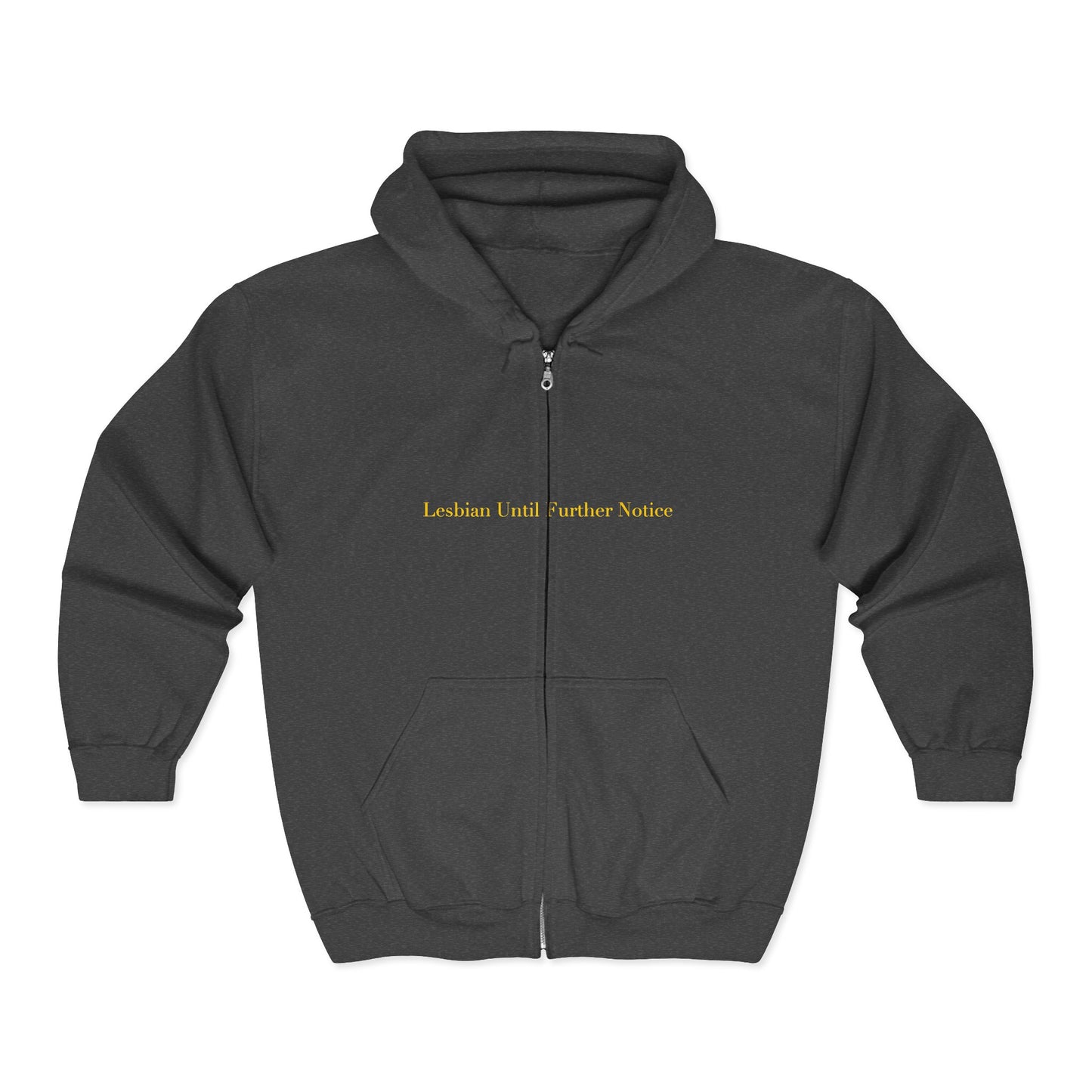 Lesbian Until Further Notice — Cursive | Hoodie