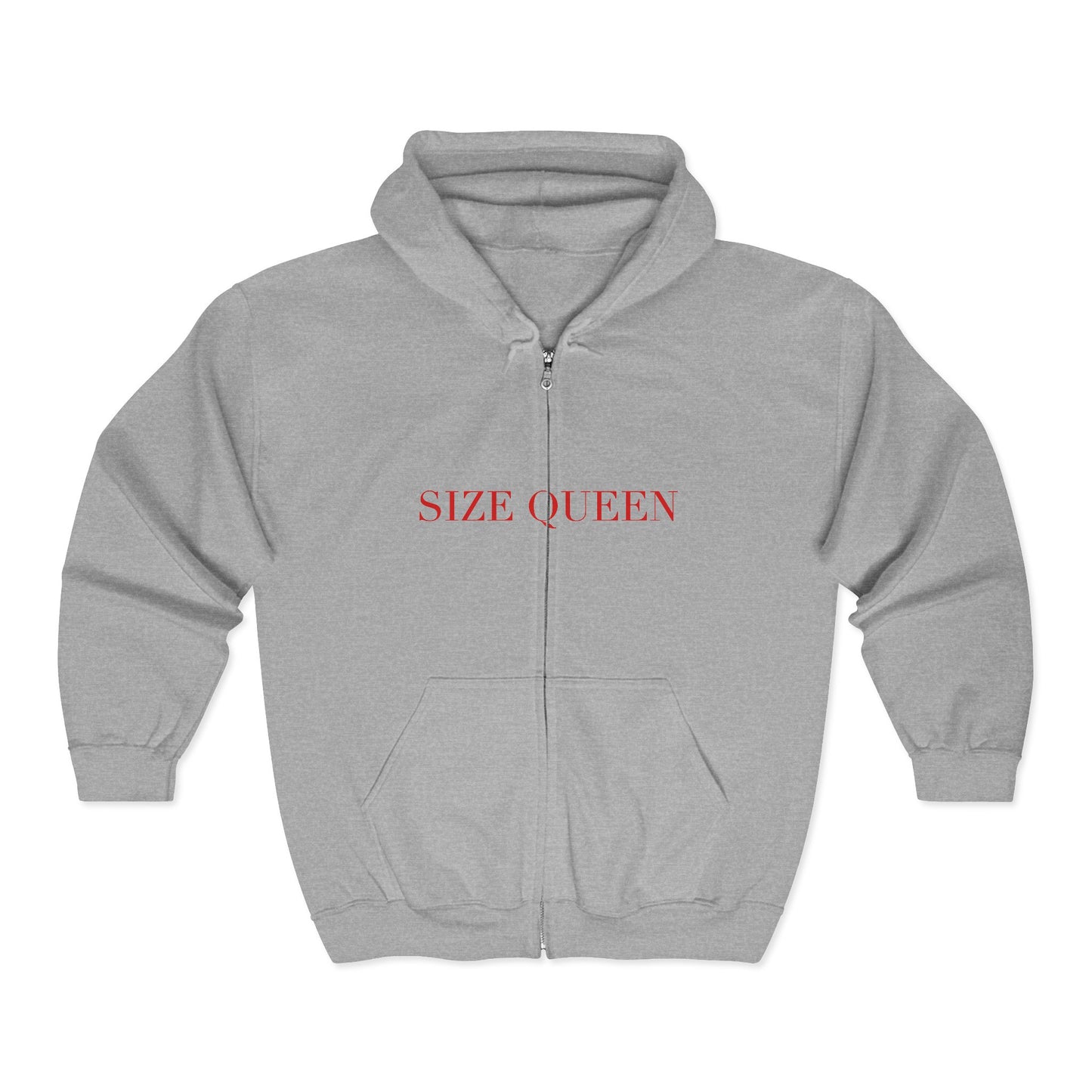 SIZE QUEEN — Cursive | Hoodie