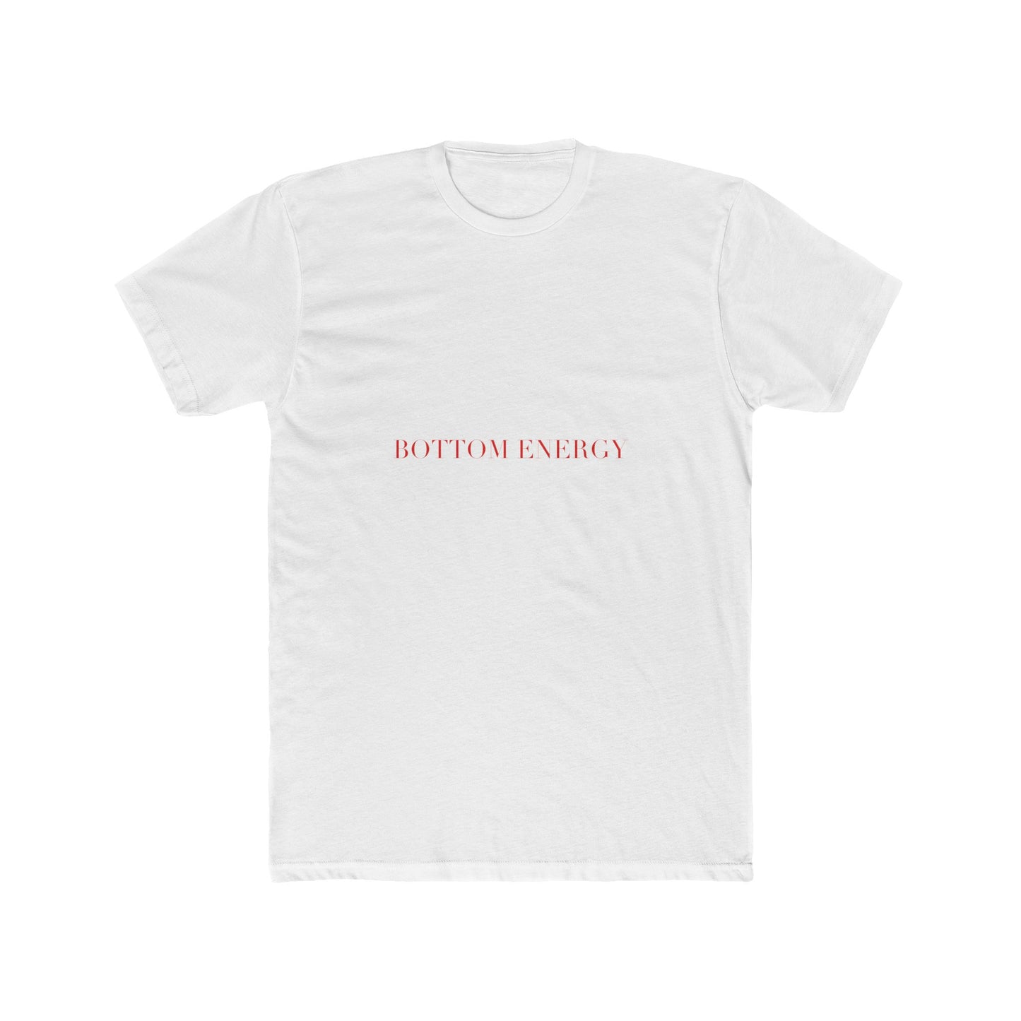 BOTTOM ENERGY — Cursive | Unisex Tee