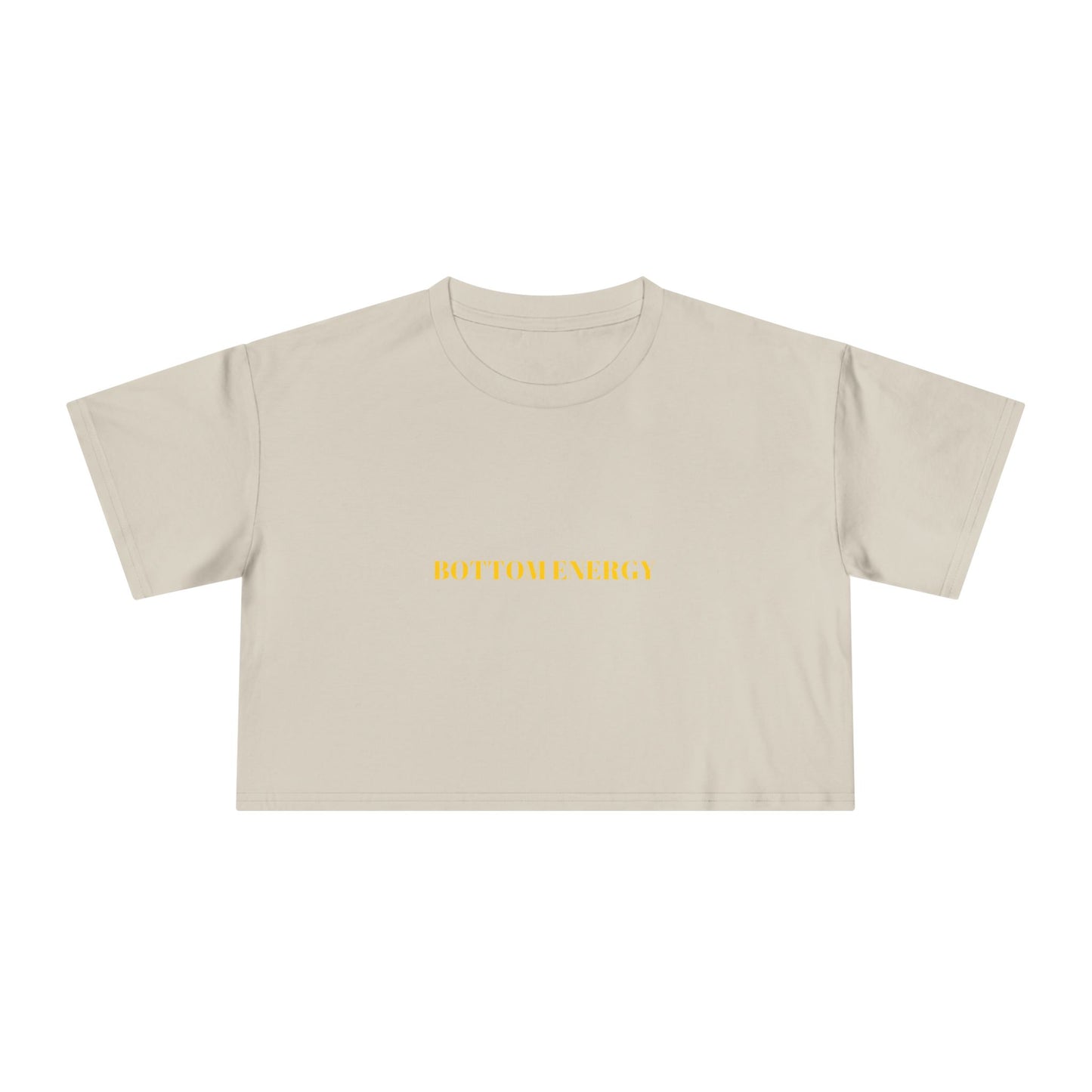 BOTTOM ENERGY — Bold | Crop Tee