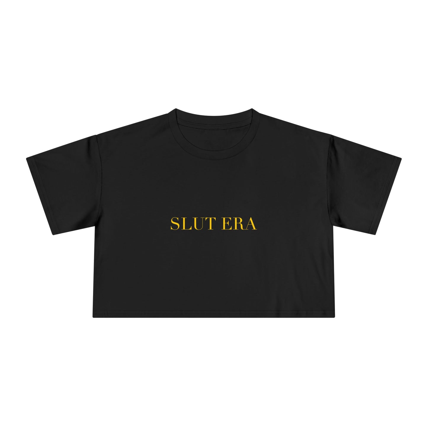SLUT ERA — Cursive | Crop Tee