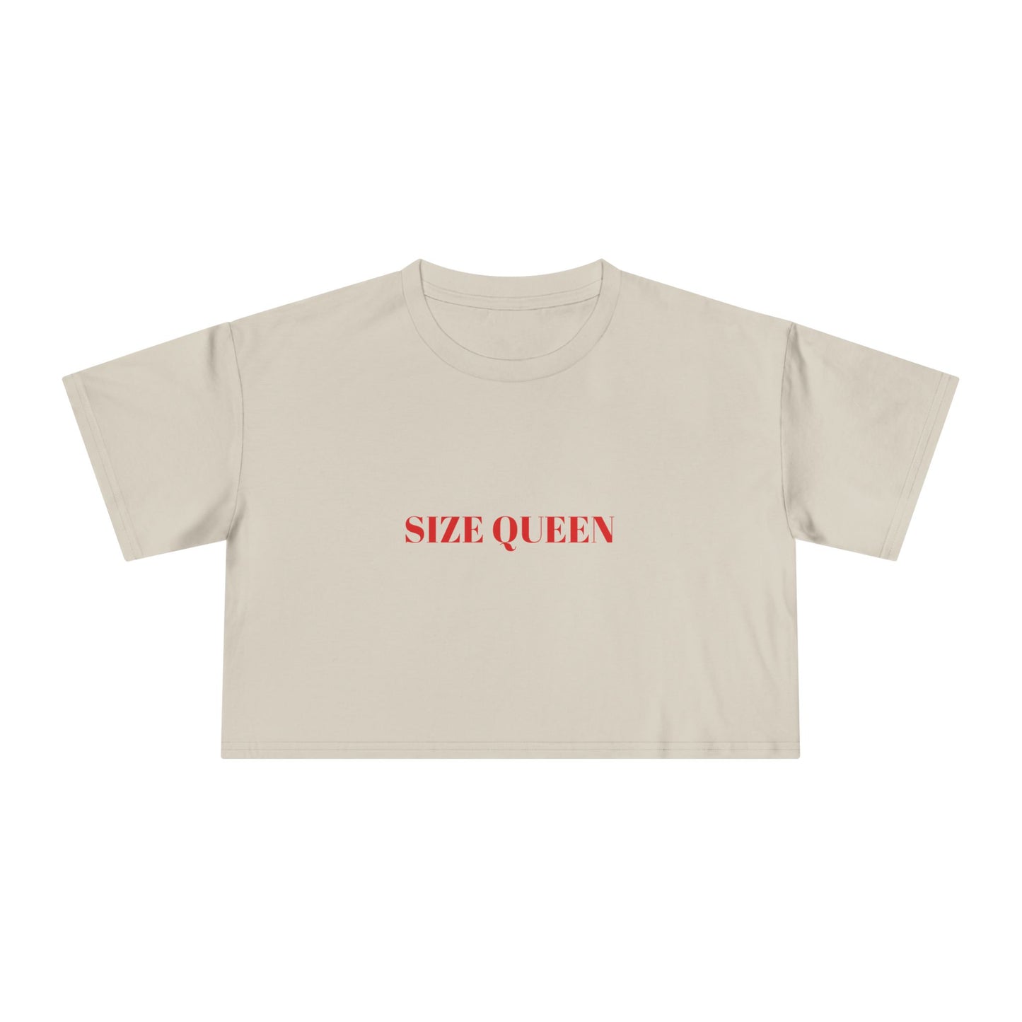SIZE QUEEN — Bold | Crop Tee