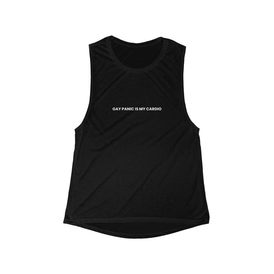 Gay Panic Is My Cardio — Bold | Tank Top